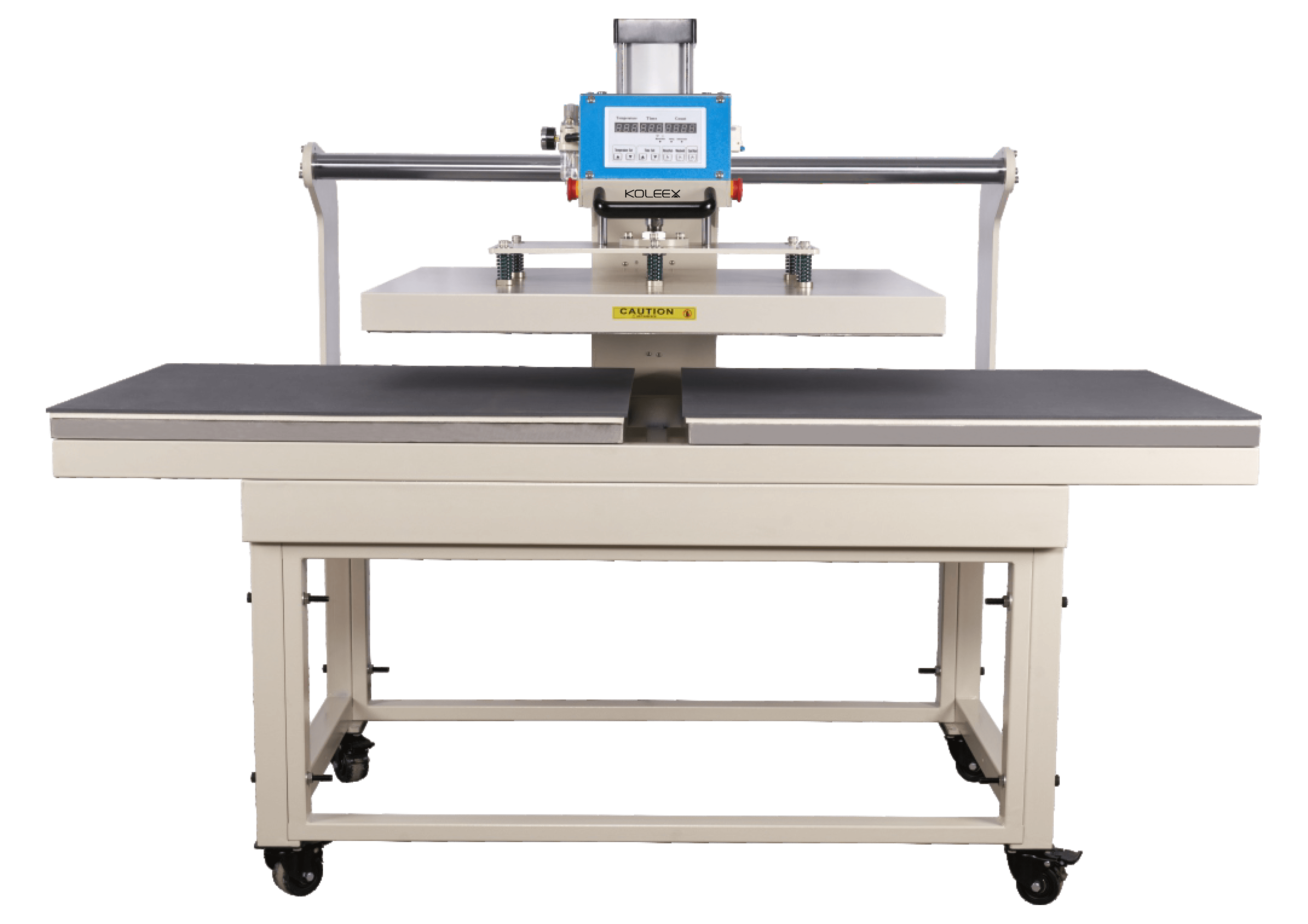 Up-Sliding Pneumatic Large Format Double-Station Heat Press Machine