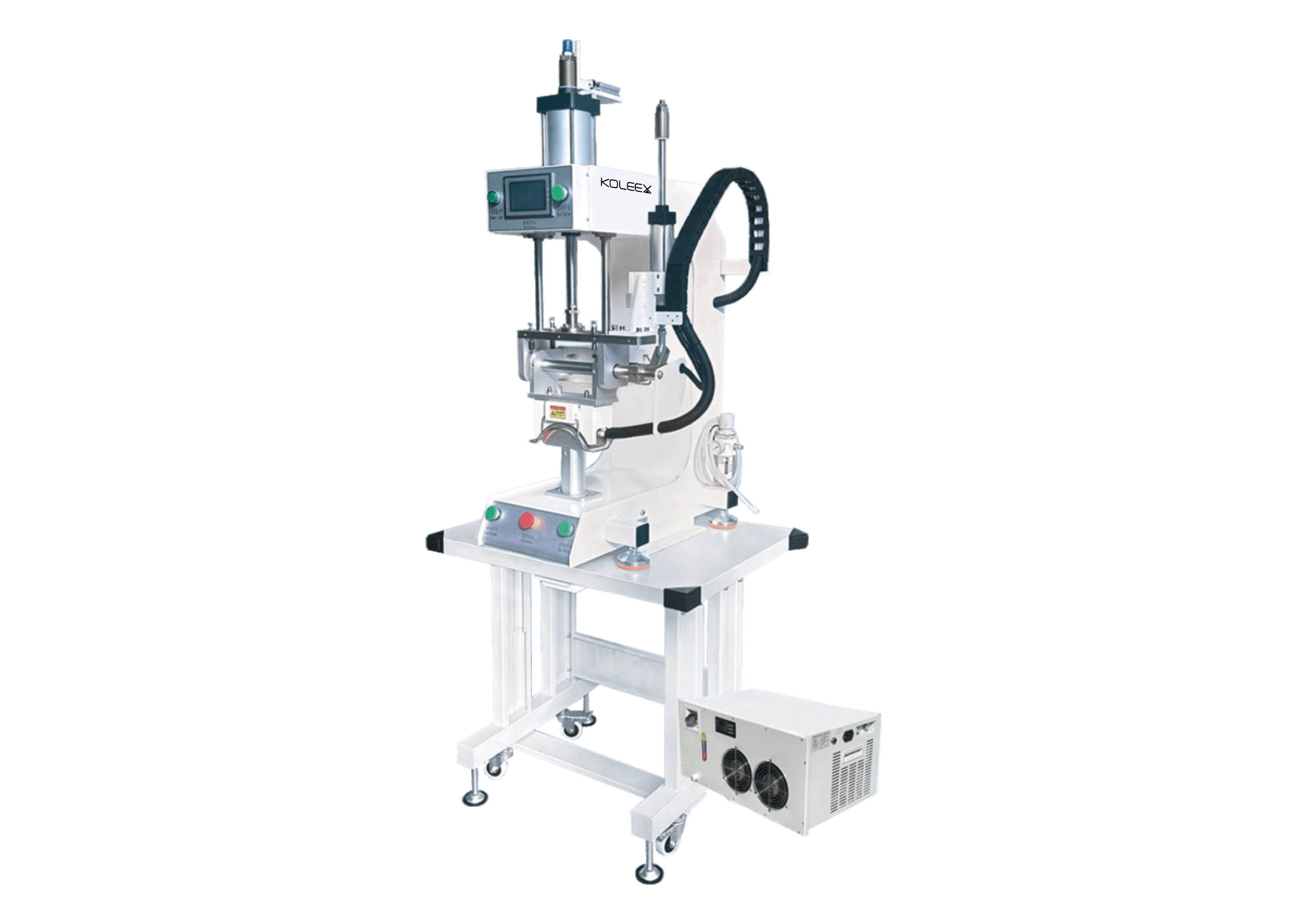 Pneumatic Hot-Cold Reversible Curved Surface Heat Press Machine